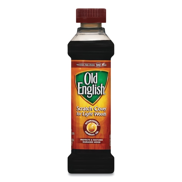 Old English® Furniture Scratch Cover, For Light Wood, 8 oz Bottle, PK6 6233875462 Zoro